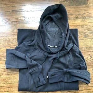 Hooded sweatshirt dress